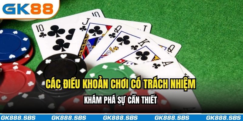 Sự cần thiết của các điều khoản chơi có trách nhiệm