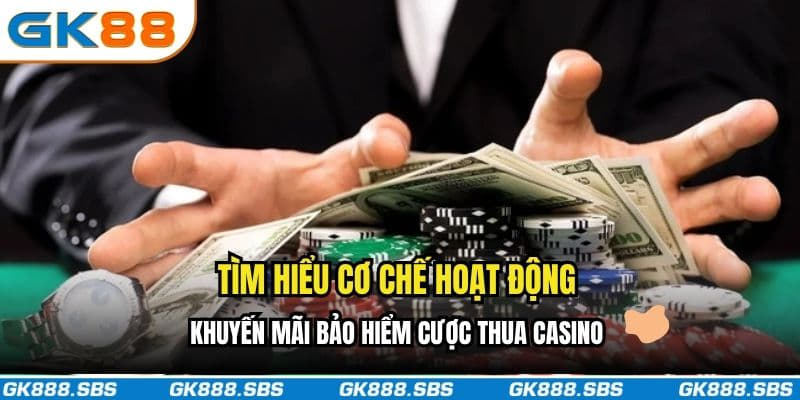 Tìm hiểu cơ chế hoạt động của khuyến mãi bảo hiểm cược thua casino
