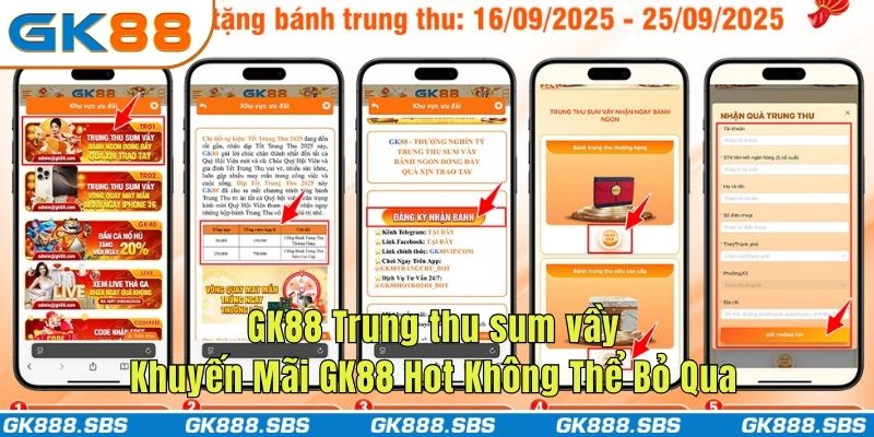 GK88 Trung Thu Sum Vầy - Khuyến Mãi GK88 Không Thể Bỏ Qua